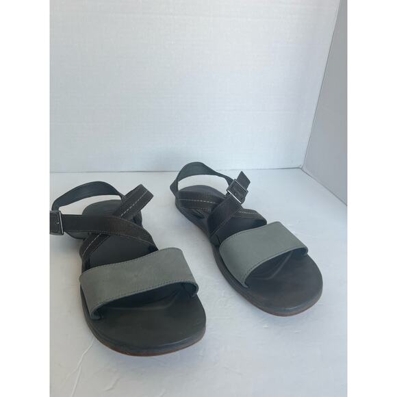 UGG AUSTRALIA MEN’S TUSTIN GRAY SANDALS 1004075 SANDALS SZ 13 - Picture 2 of 9